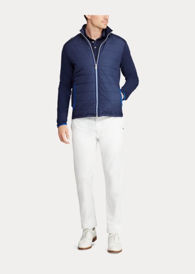 Men's Ralph Lauren Paneled Stretch Terry Jackets | 734205QHY